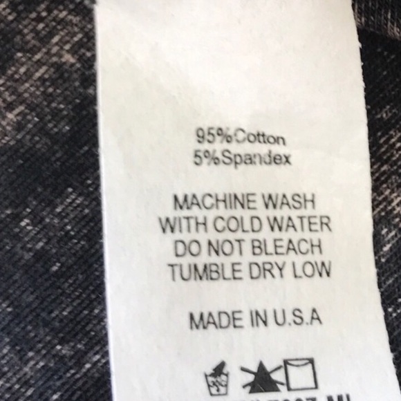 🛑 SOLD OUT Milky Way Mineral Washed Leggings(run small) - Picture 5 of 5